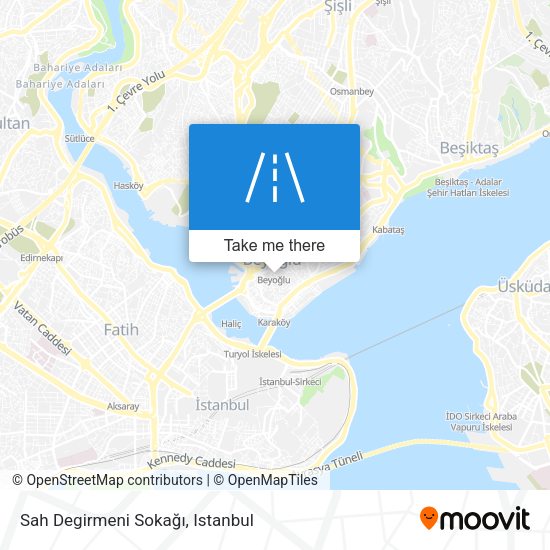 Sah Degirmeni Sokağı map