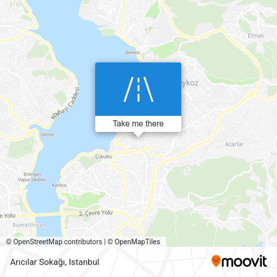 Arıcılar Sokağı map