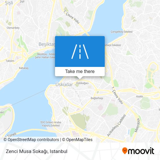 Zenci Musa Sokağı map