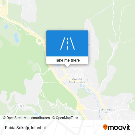Rabia Sokağı map