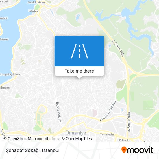 Şehadet Sokağı map