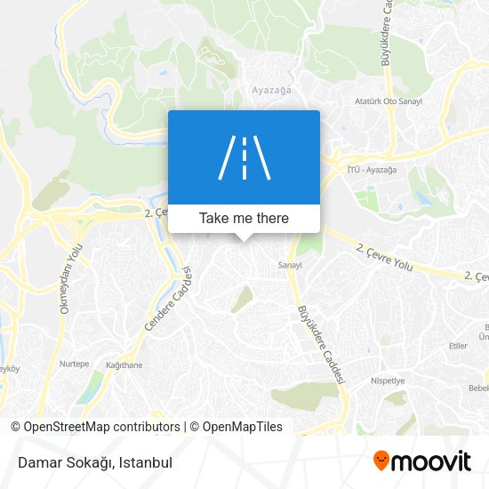 Damar Sokağı map