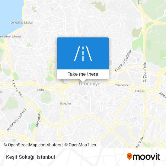 Keşif Sokağı map