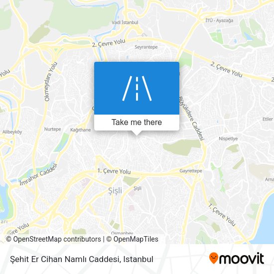 Şehit Er Cihan Namlı Caddesi map