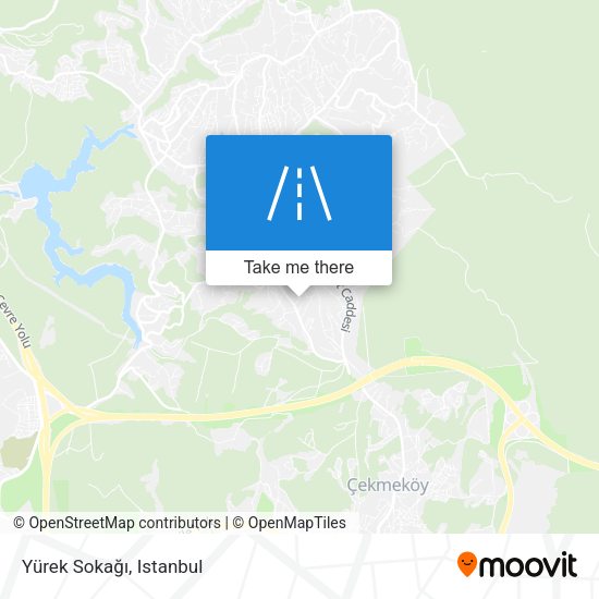 Yürek Sokağı map