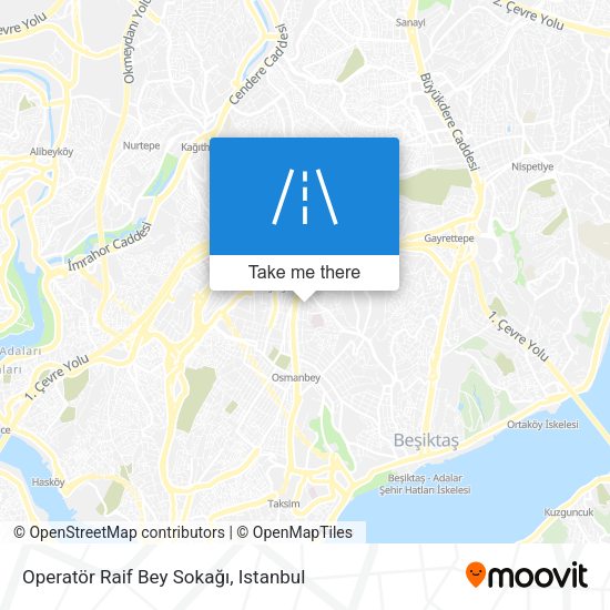 Operatör Raif Bey Sokağı map