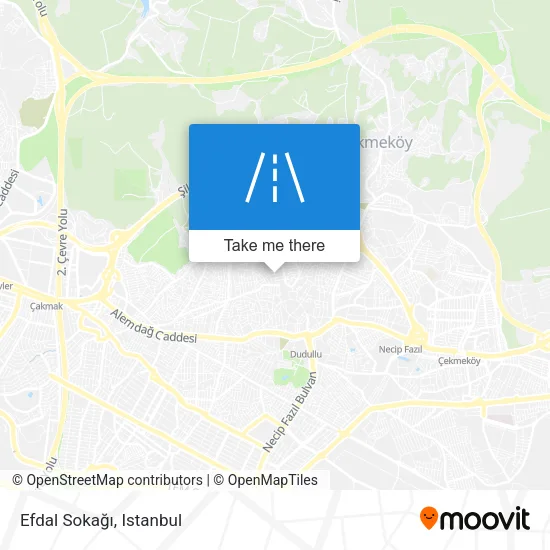Efdal Sokağı map