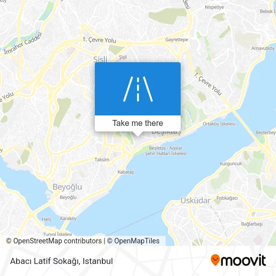 Abacı Latif Sokağı map