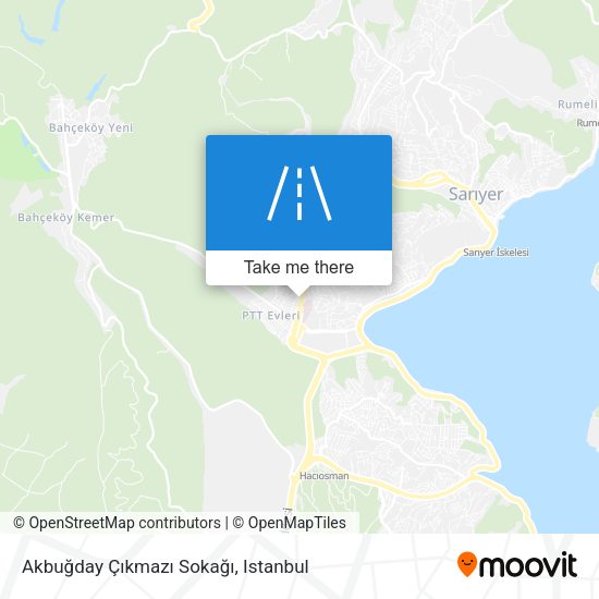 Akbuğday Çıkmazı Sokağı map