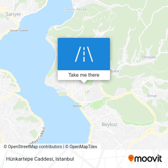 Hünkartepe Caddesi map