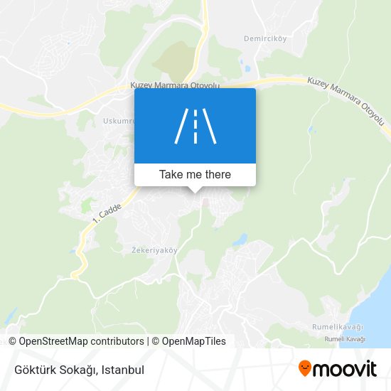 Göktürk Sokağı map