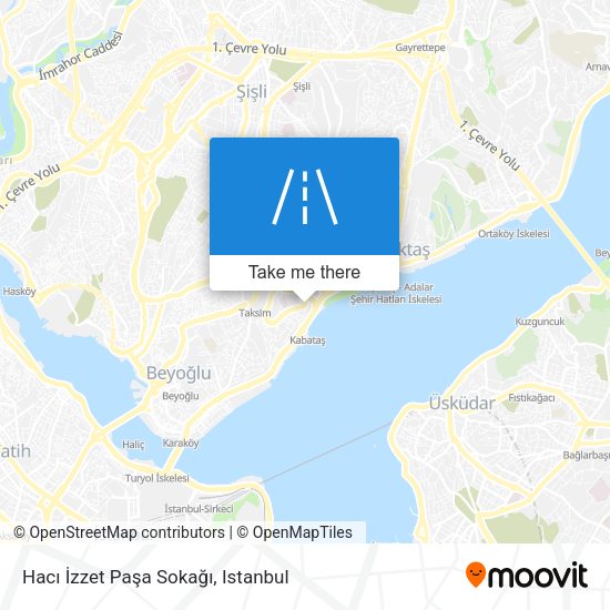 Hacı İzzet Paşa Sokağı map