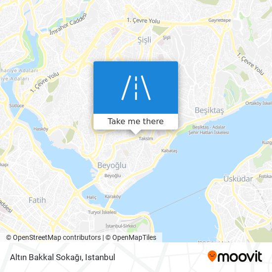 Altın Bakkal Sokağı map