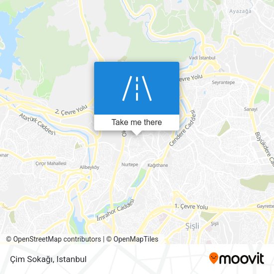 Çim Sokağı map