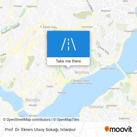 Prof. Dr. Ekrem Ulsoy Sokağı map