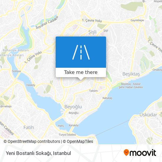 Yeni Bostanlı Sokağı map