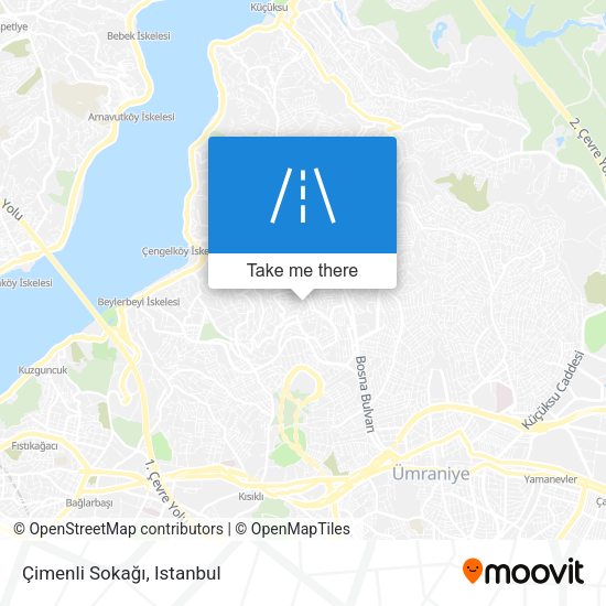 Çimenli Sokağı map