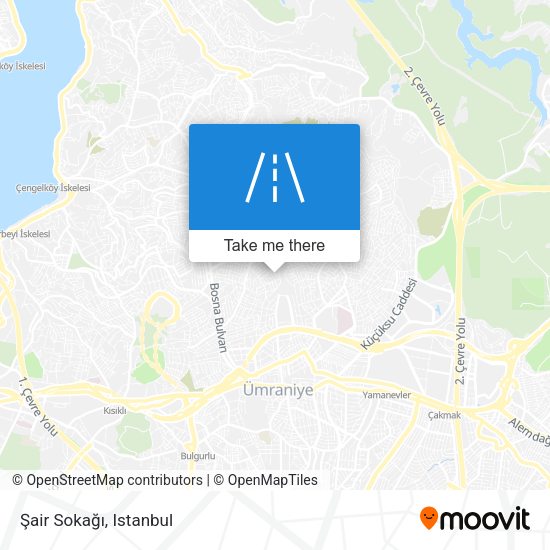Şair Sokağı map