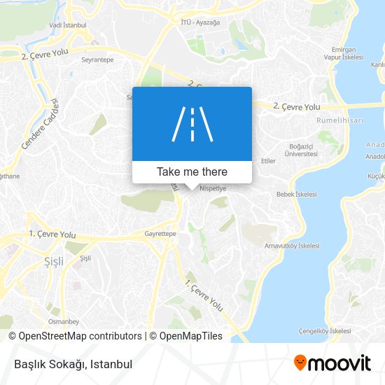 Başlık Sokağı map
