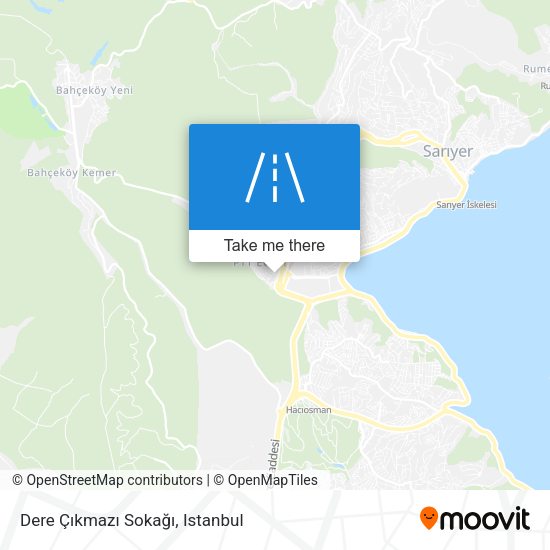 Dere Çıkmazı Sokağı map