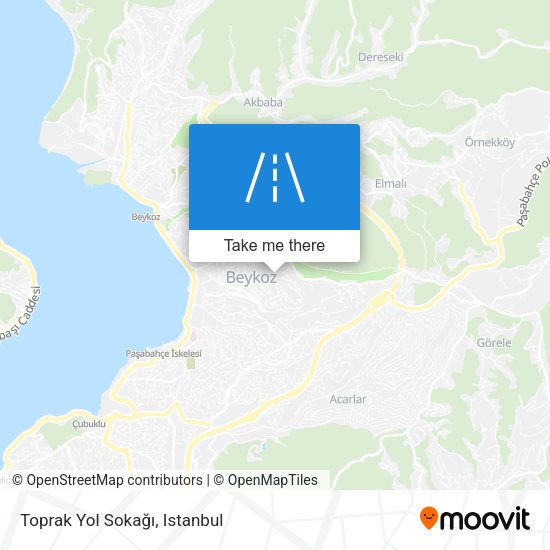 Toprak Yol Sokağı map