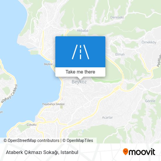 Ataberk Çıkmazı Sokağı map
