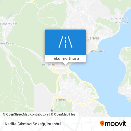 Kadife Çıkmazı Sokağı map