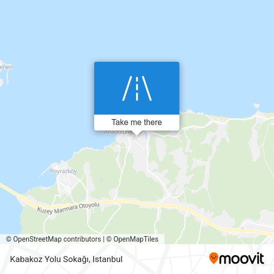 Kabakoz Yolu Sokağı map