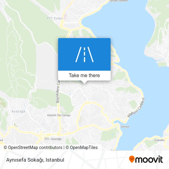 Aynısefa Sokağı map