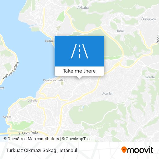 Turkuaz Çıkmazı Sokağı map