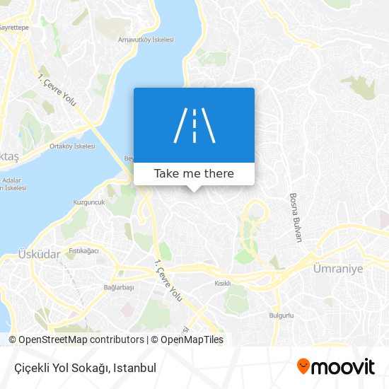 Çiçekli Yol Sokağı map