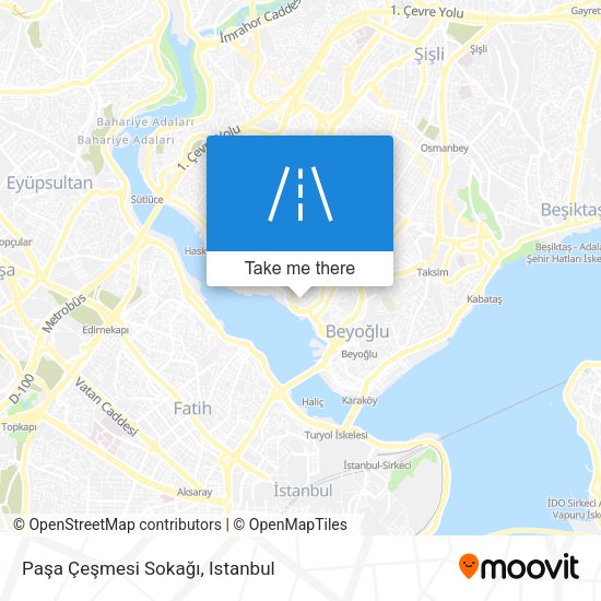 Paşa Çeşmesi Sokağı map