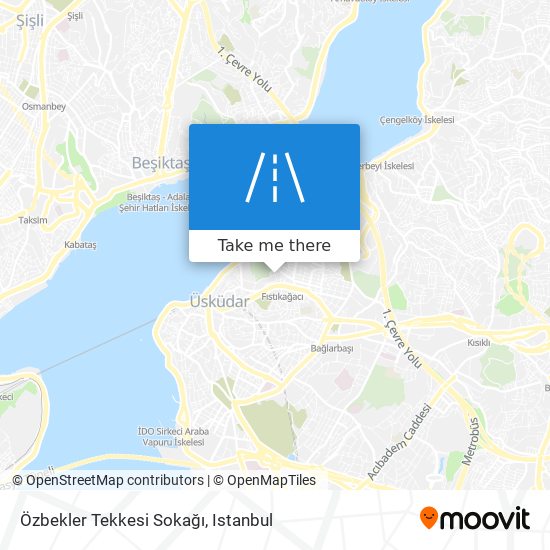 Özbekler Tekkesi Sokağı map