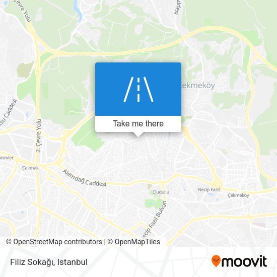 Filiz Sokağı map