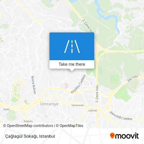 Çağlagül Sokağı map