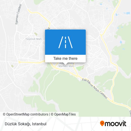Düzlük Sokağı map