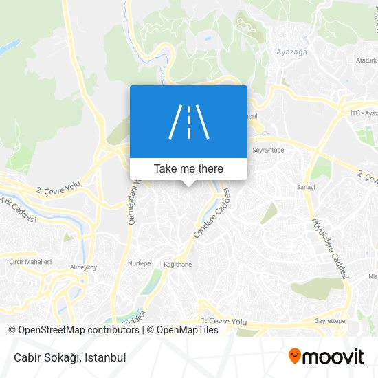 Cabir Sokağı map