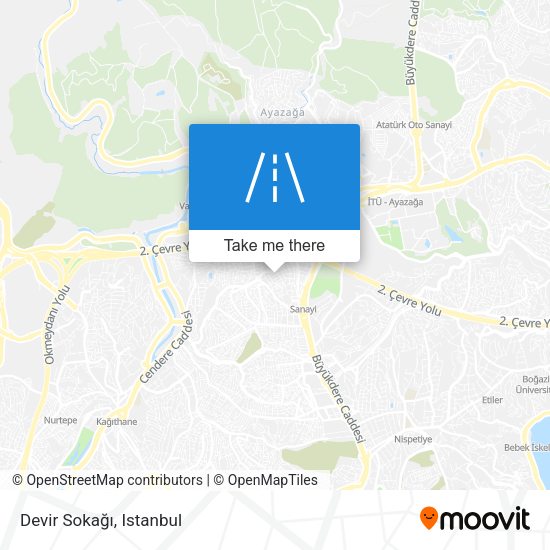 Devir Sokağı map