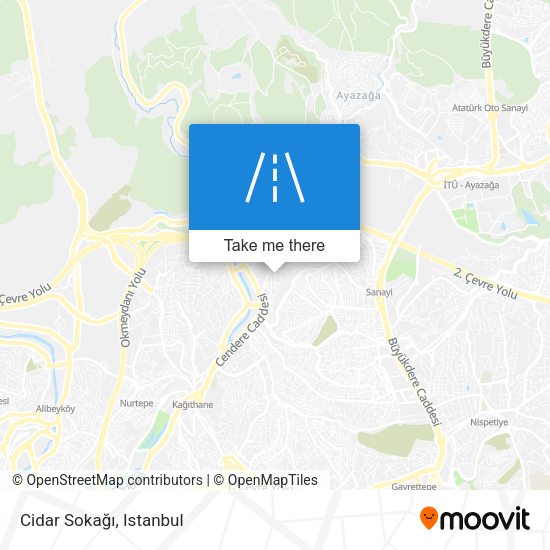 Cidar Sokağı map