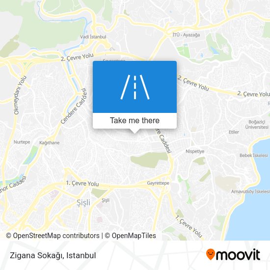 Zigana Sokağı map
