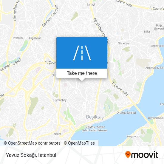 Yavuz Sokağı map