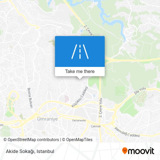 Akide Sokağı map