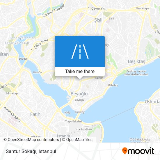 Santur Sokağı map