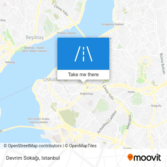 Devrim Sokağı map