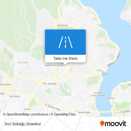 İnci Sokağı map