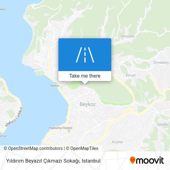 Yıldırım Beyazıt Çıkmazı Sokağı map