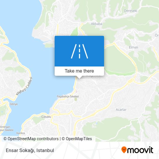 Ensar Sokağı map