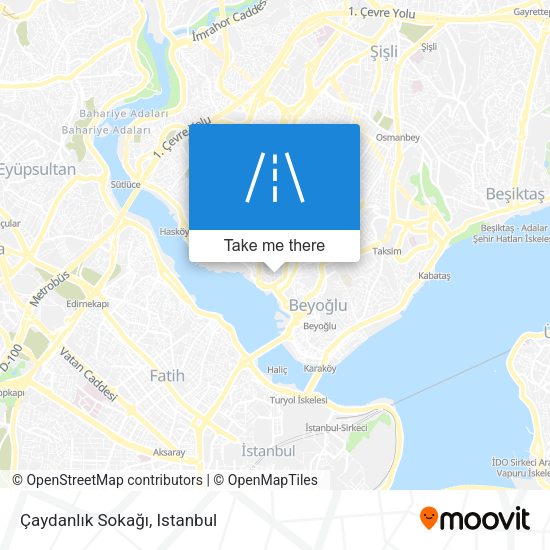 Çaydanlık Sokağı map