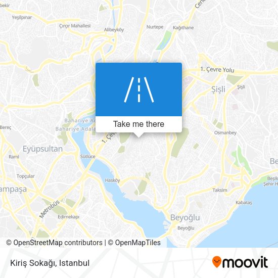 Kiriş Sokağı map