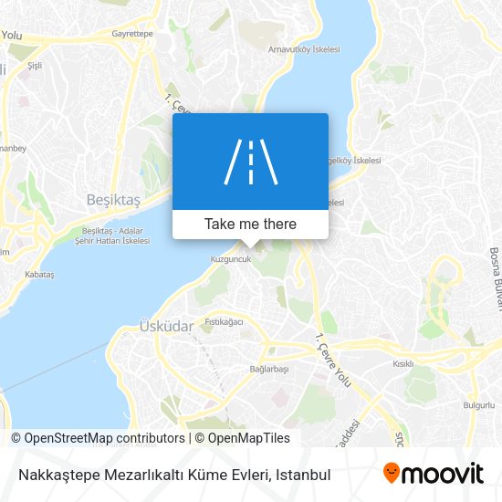 Nakkaştepe Mezarlıkaltı Küme Evleri map